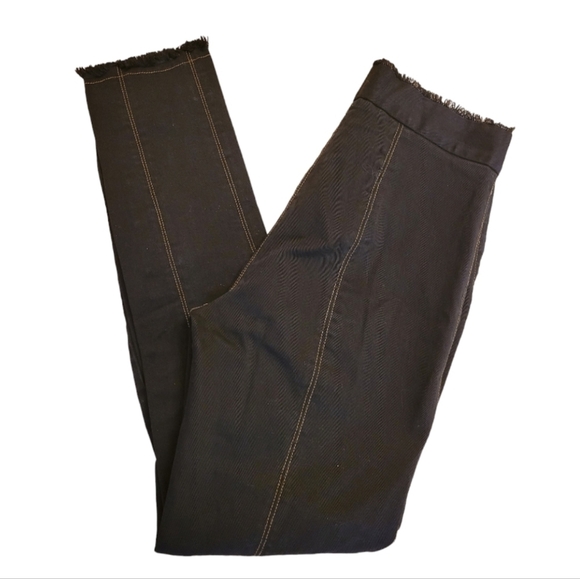Nude Frayed Black Wash Jeans Size 40 - Picture 1 of 4